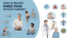 Knee pain relief exercises for non-surgical treatment