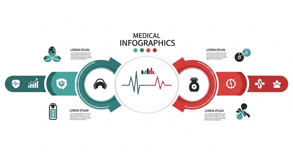 Doctor reviewing genomic sequencing report for early rare disease detection